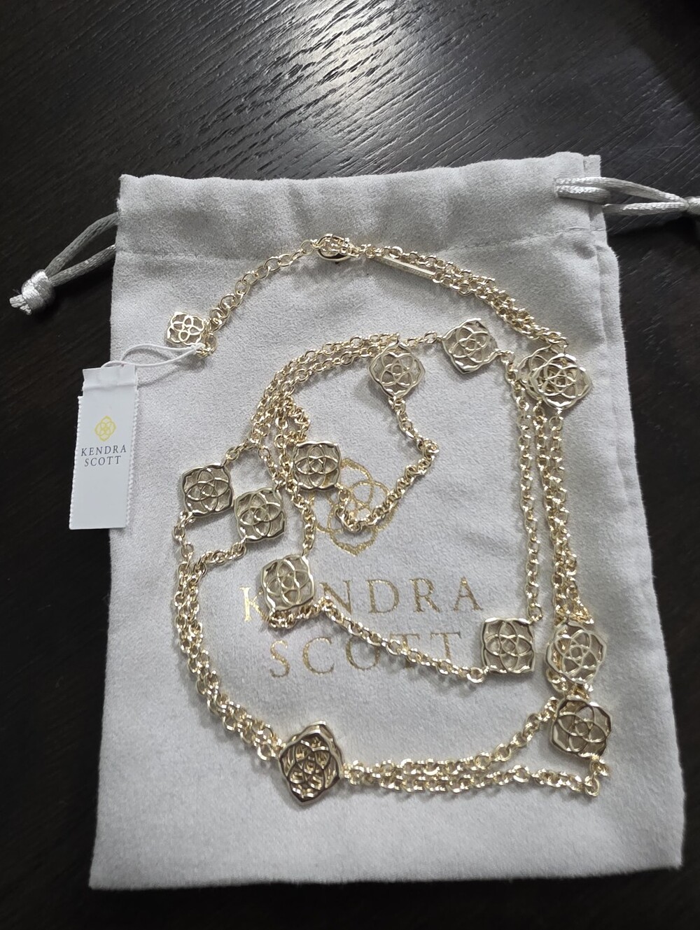 Kendra Scott Gold Devalyn Necklace